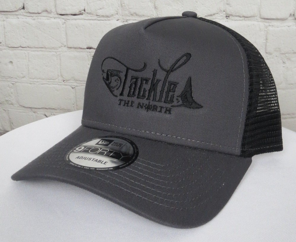 New Era Graphite Snapback Trucker